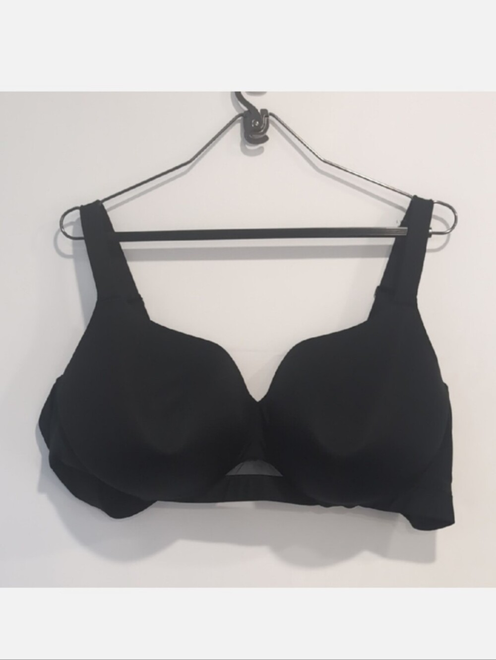 Cacique Lightly Lined Balconette Underwire Classic Black Women's Bra 54D